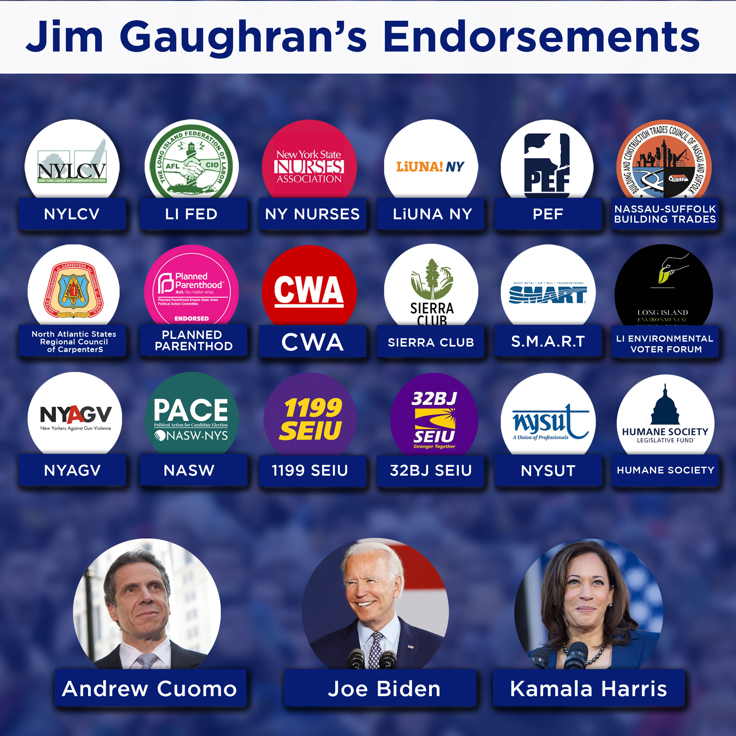 Gaughran - Endorsements image
